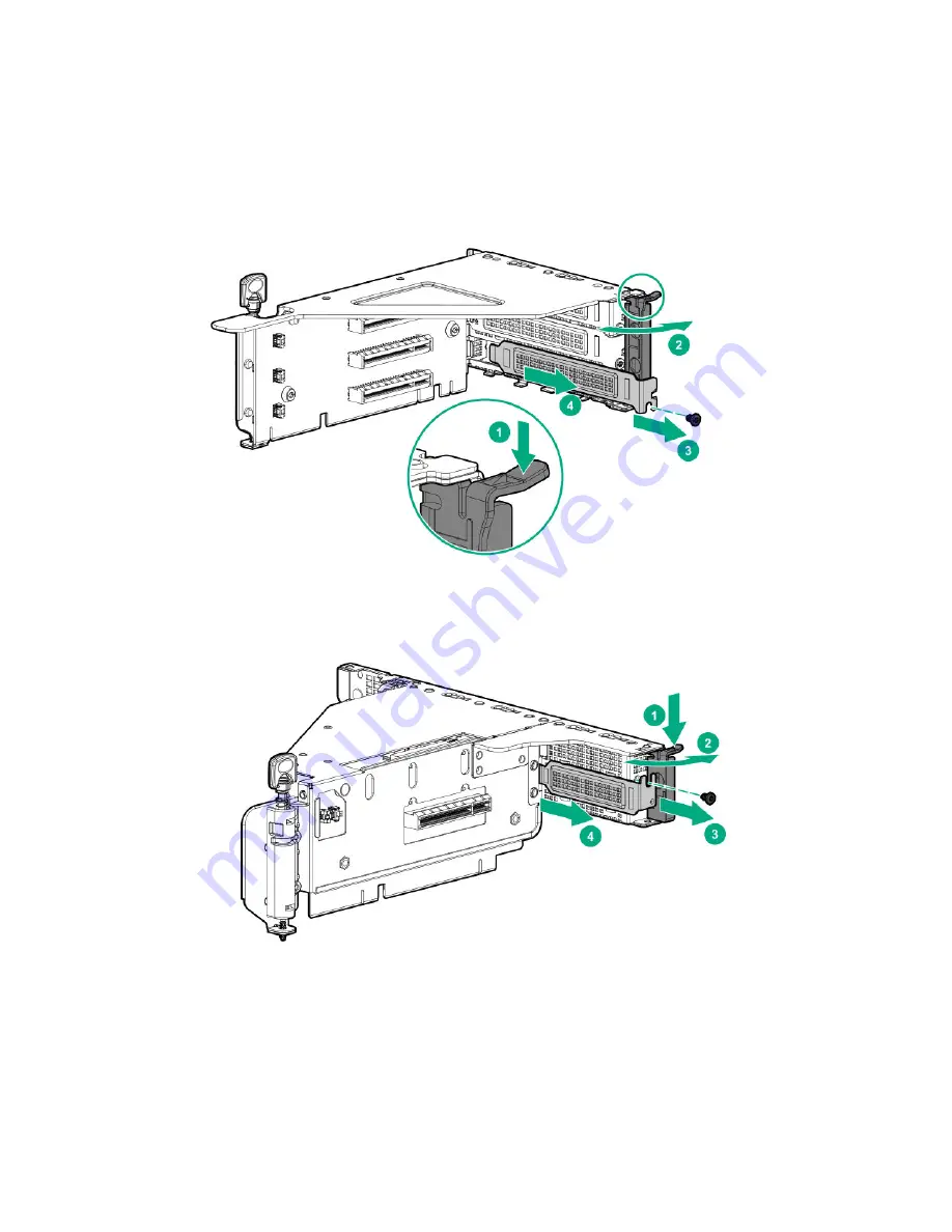 HP HPE ProLiant DL180 Gen10 Maintenance And Service Manual Download Page 54