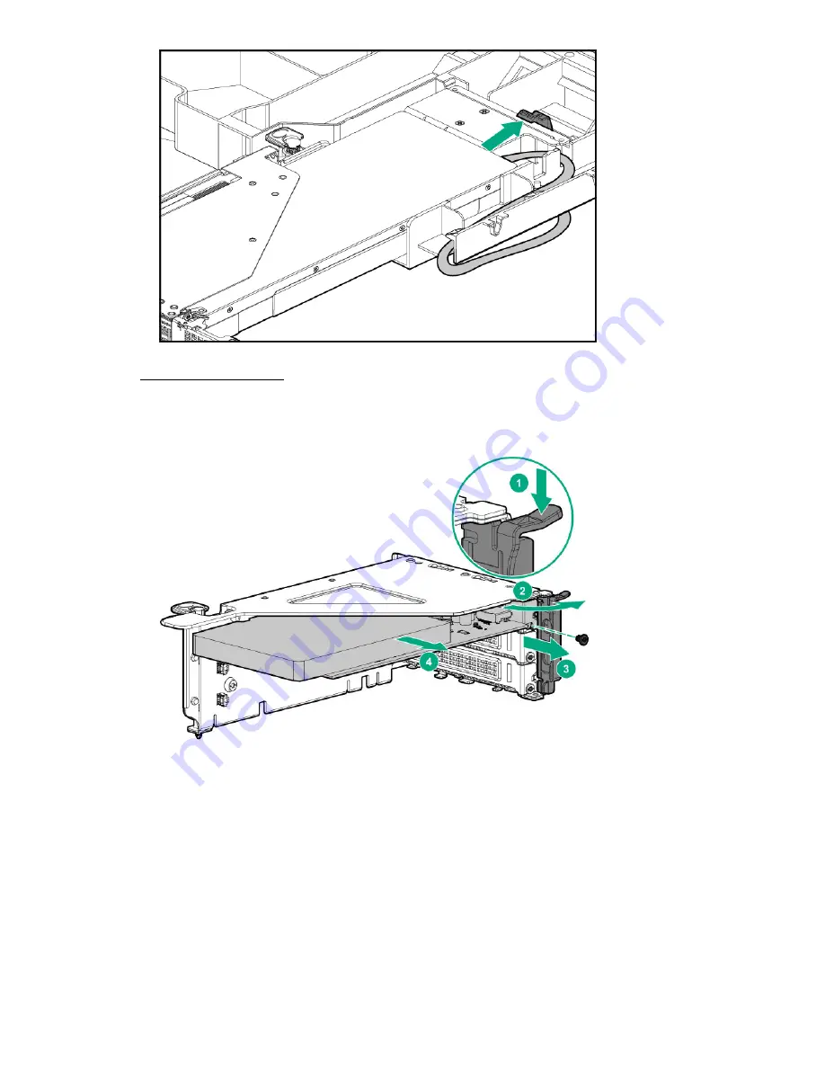 HP HPE ProLiant DL180 Gen10 Maintenance And Service Manual Download Page 58