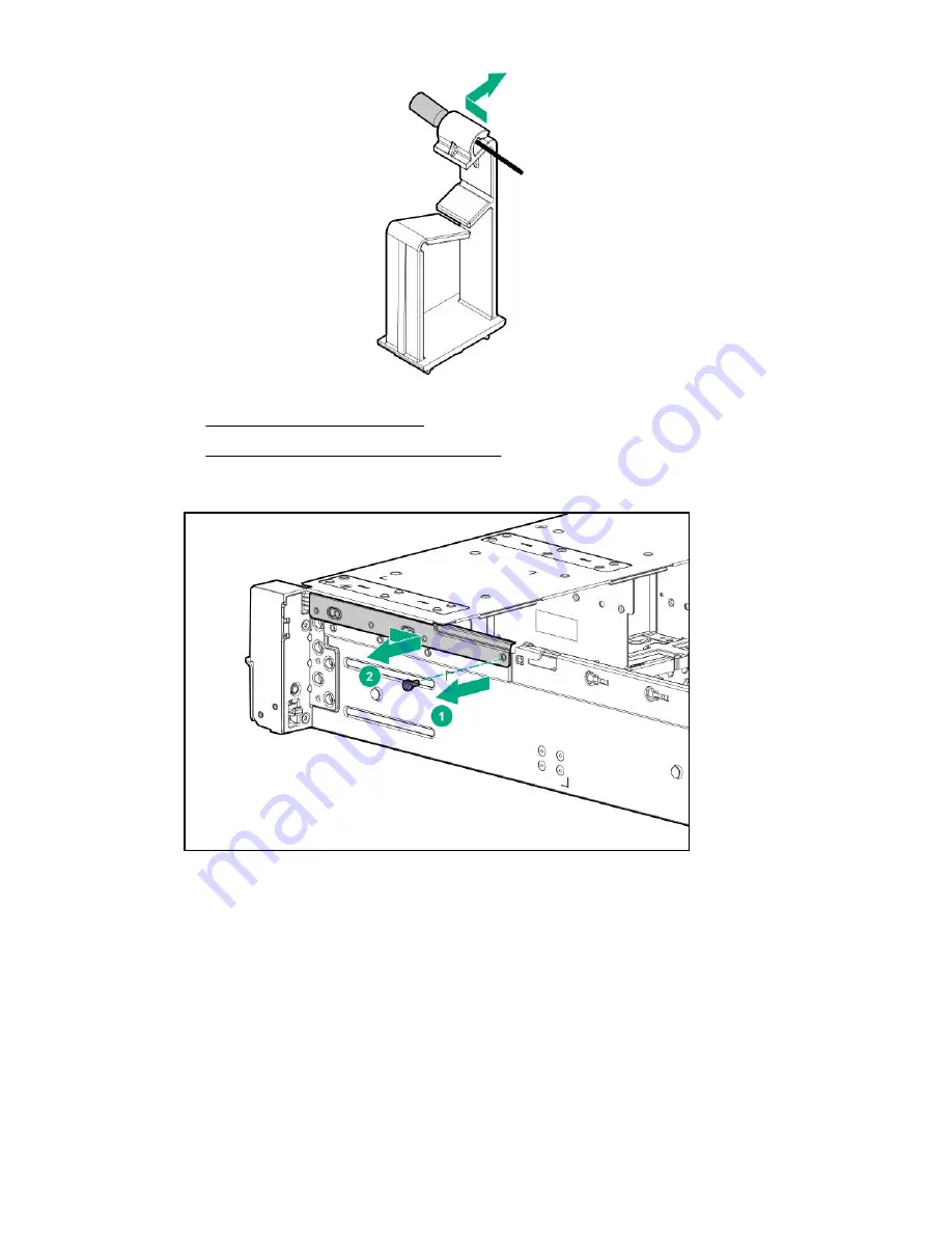 HP HPE ProLiant DL180 Gen10 Maintenance And Service Manual Download Page 81