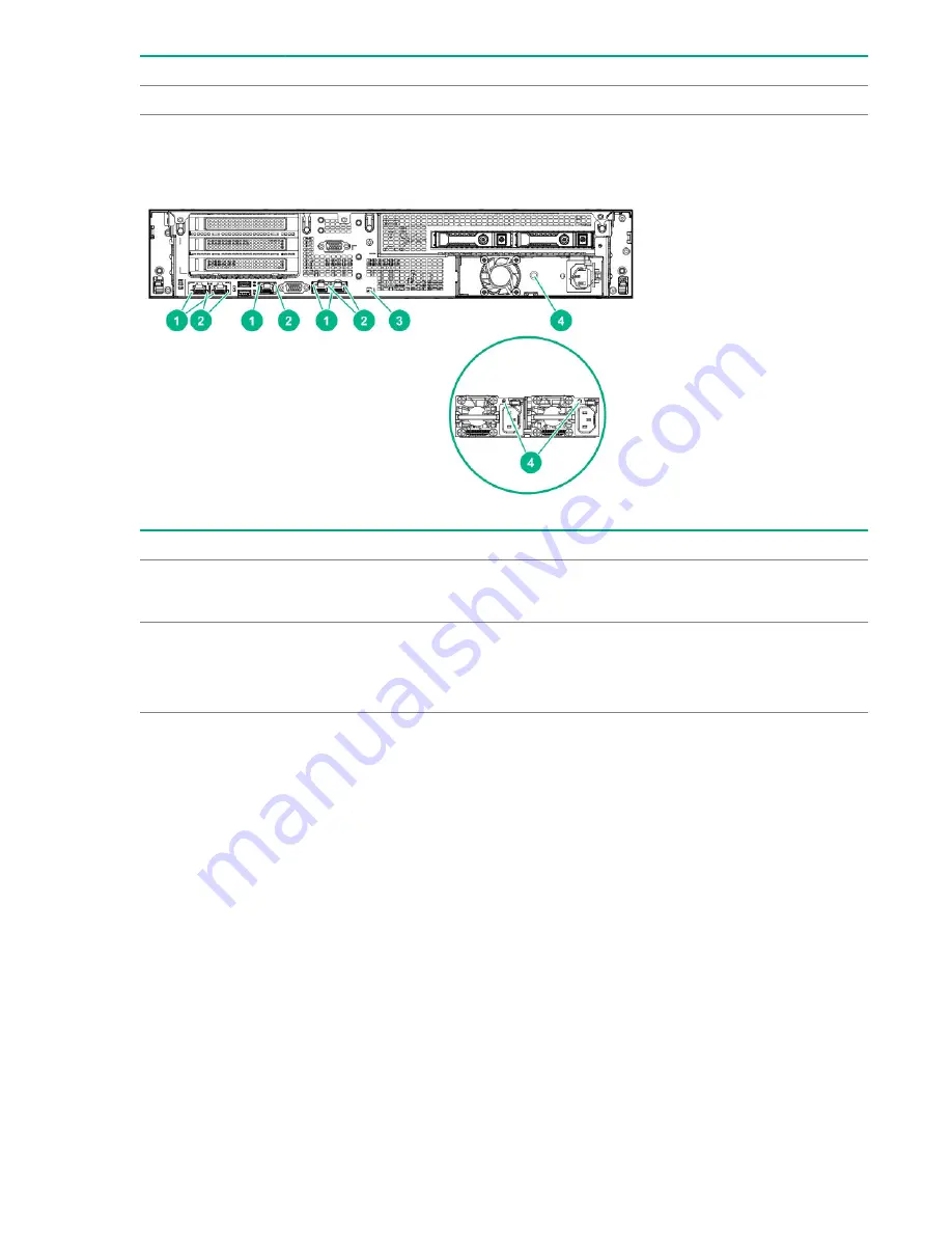 HP HPE ProLiant DL180 Gen10 Maintenance And Service Manual Download Page 109