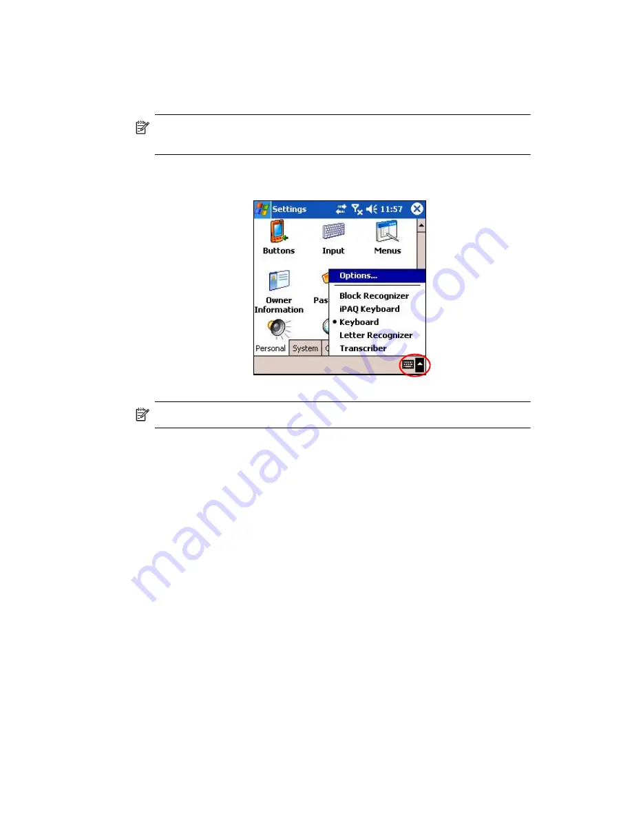 HP Hw6510 - iPAQ Mobile Messenger Smartphone 55 MB User Manual Download Page 43