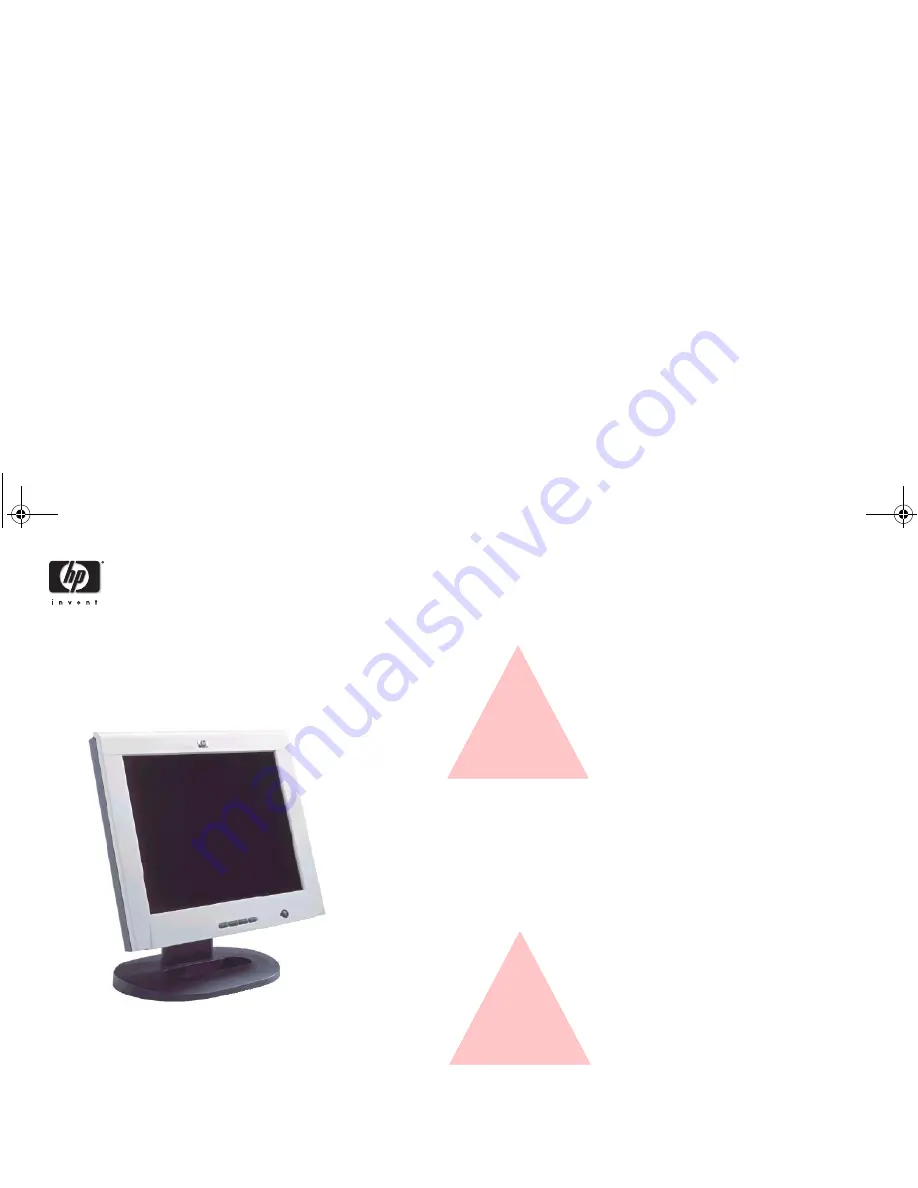 HP L1520 - 15 Inch LCD Monitor Installation Manual Download Page 1