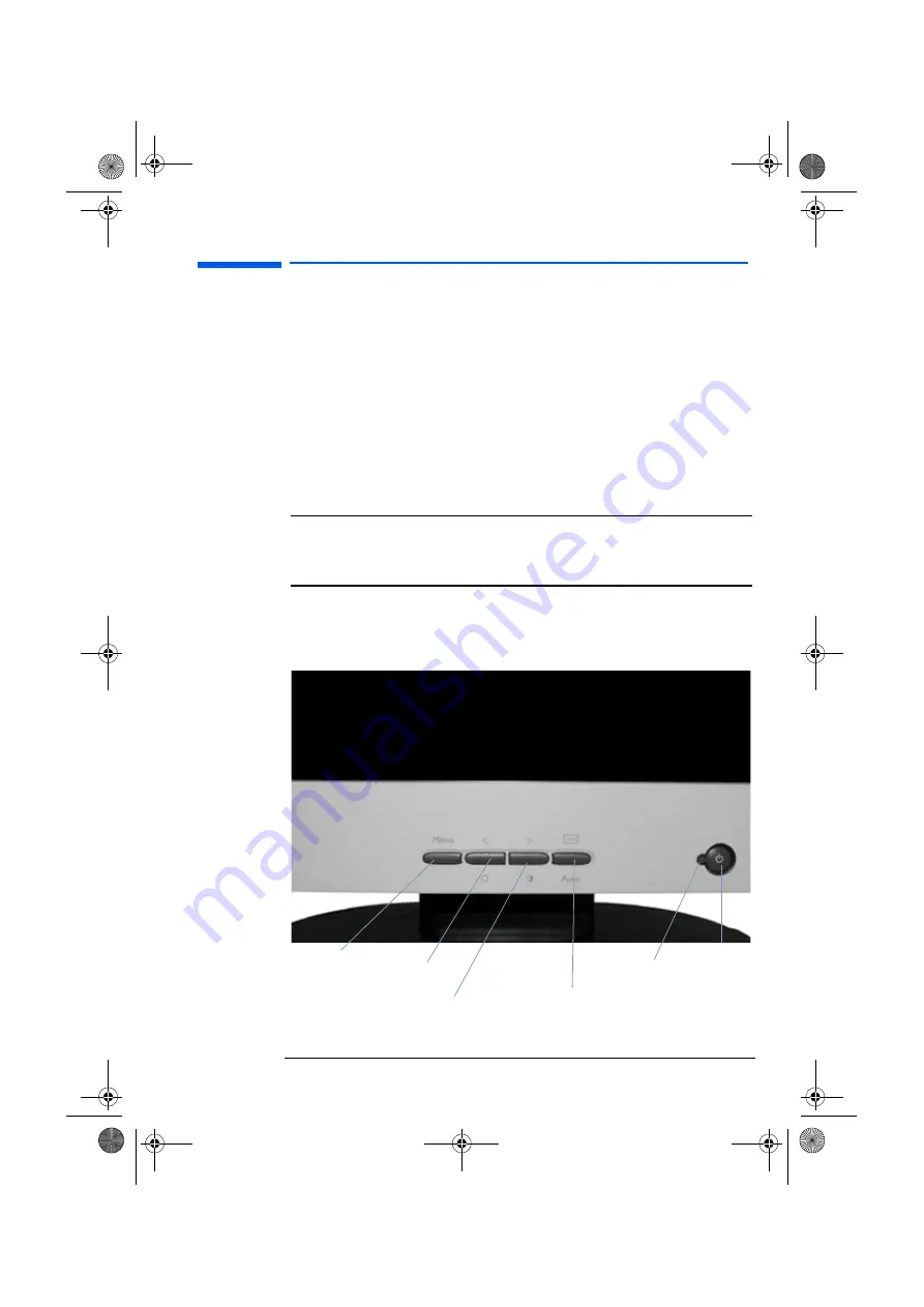 HP L1520 - 15 Inch LCD Monitor User Manual Download Page 26