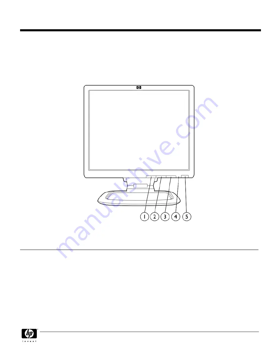 HP L1950g Technical Specifications Download Page 1