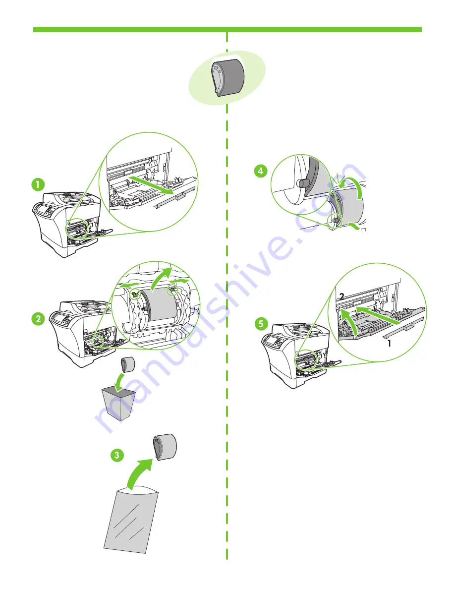 HP LaserJet M4345 - Multifunction Printer Install Manual Download Page 4