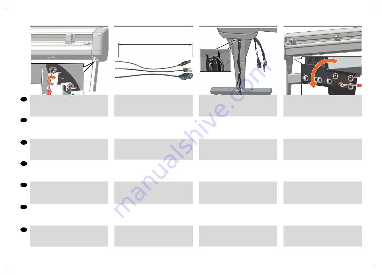 HP Latex Plus Assembly Instructions Manual Download Page 7