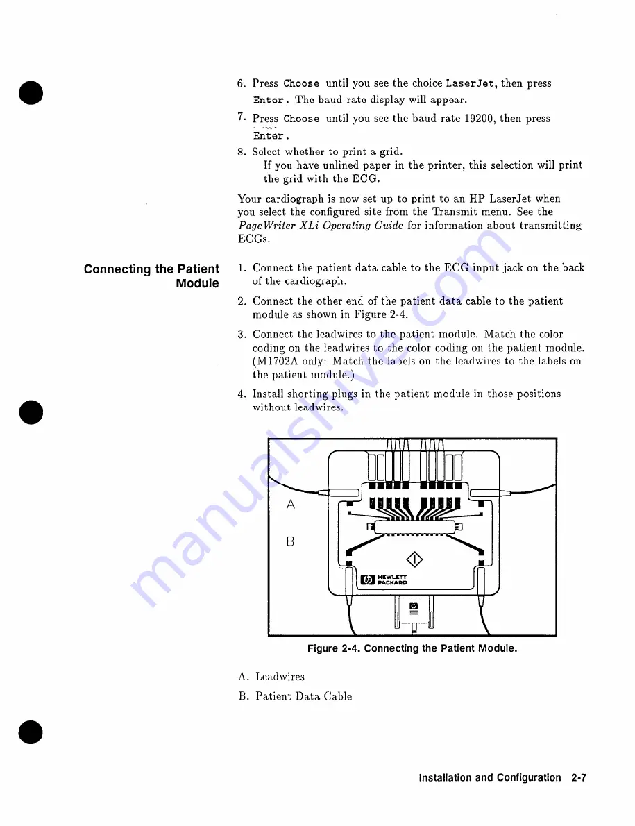 HP M1754A Скачать руководство пользователя страница 38