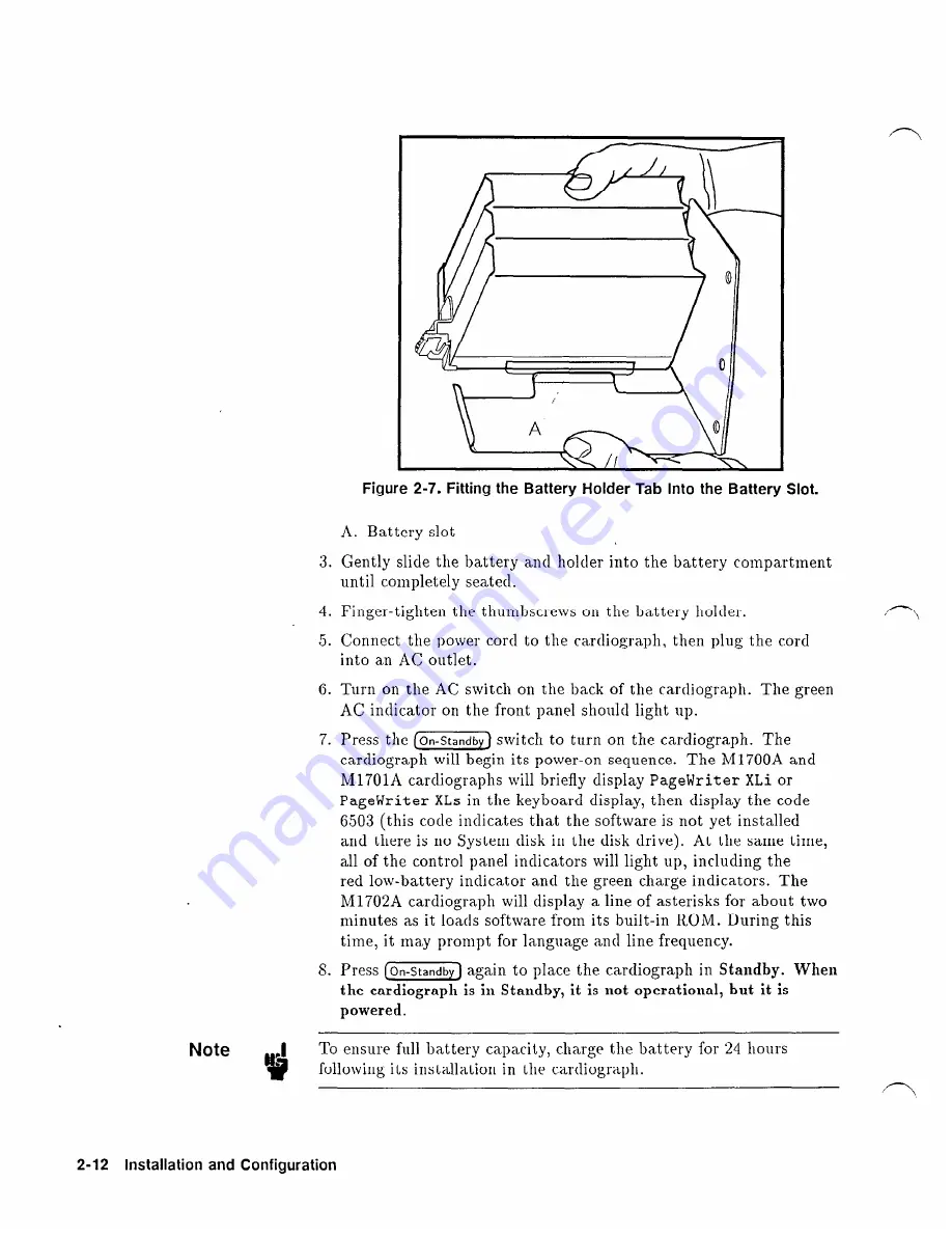 HP M1754A Service Manual Download Page 43