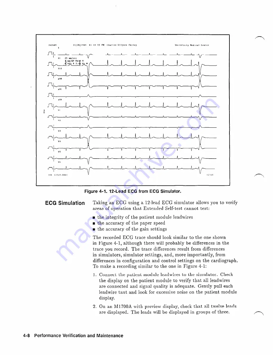 HP M1754A Service Manual Download Page 89