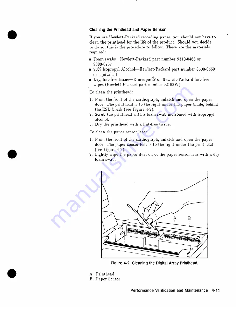 HP M1754A Service Manual Download Page 92