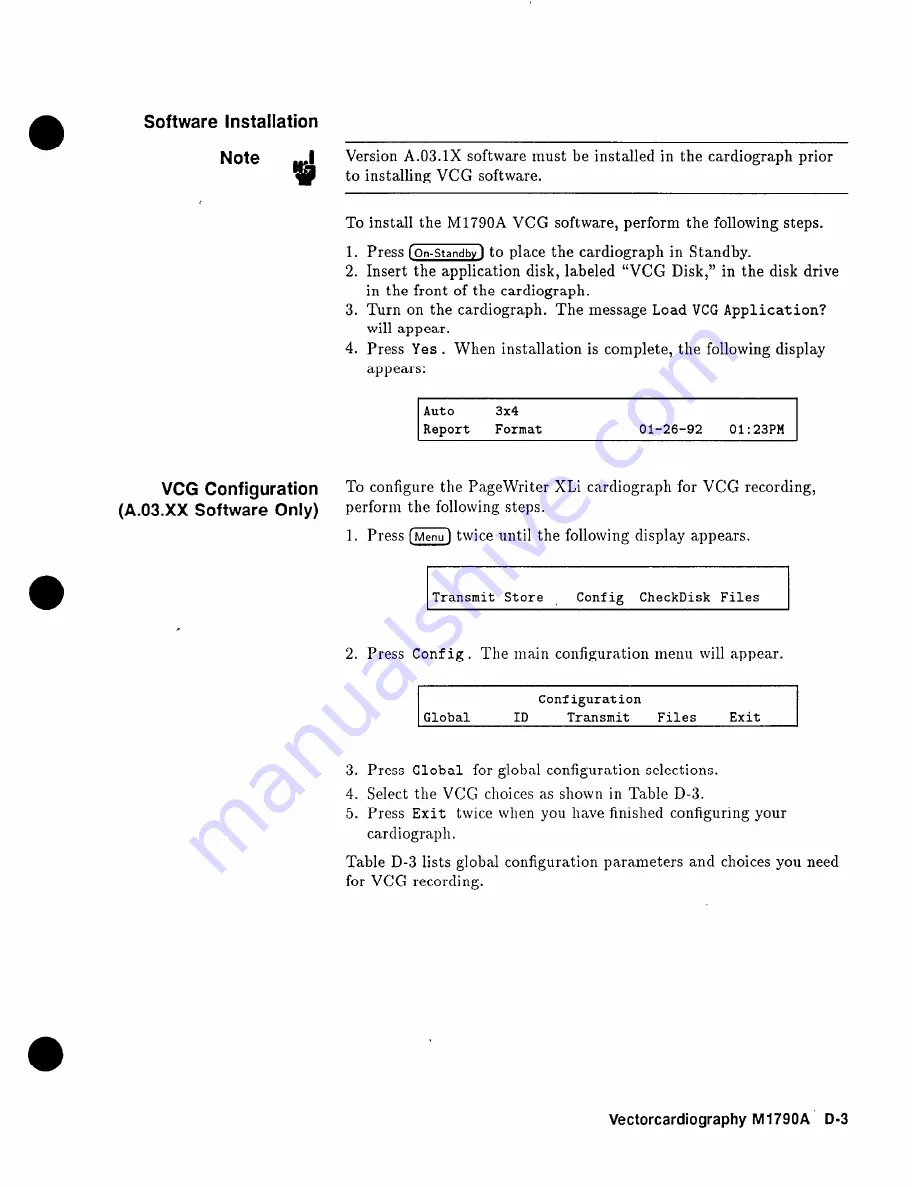 HP M1754A Service Manual Download Page 247