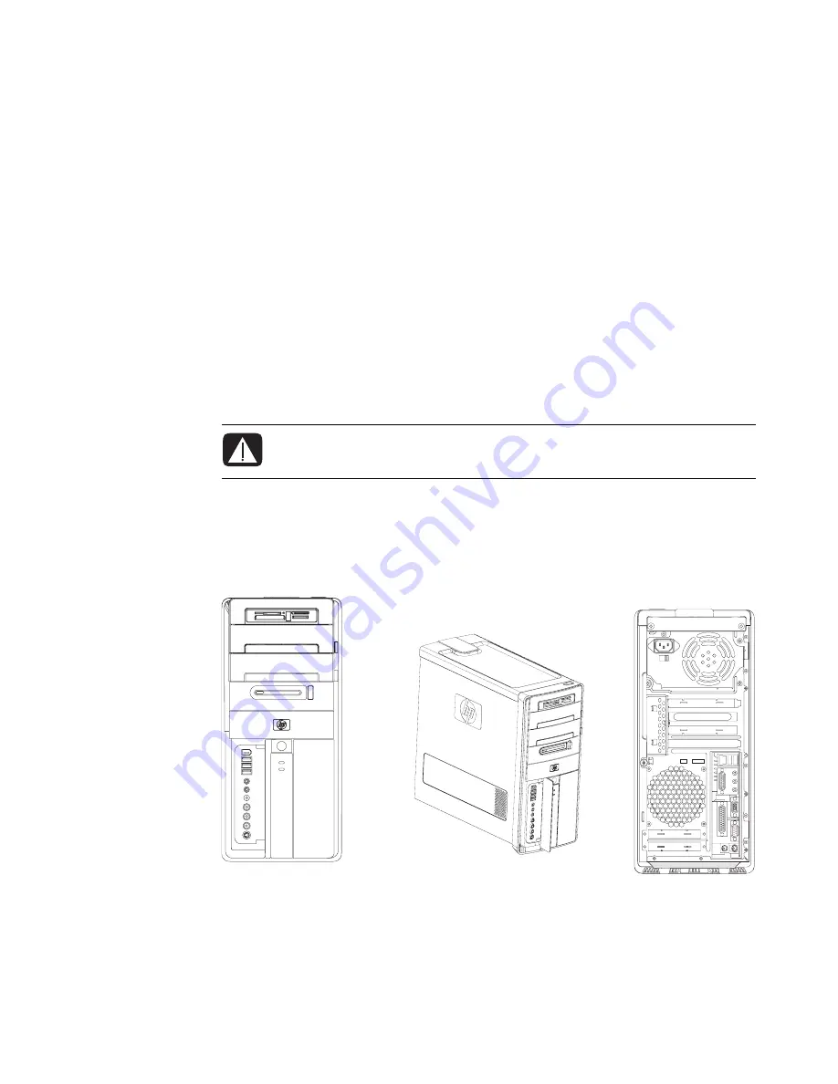 HP m9515f - Pavilion - Elite Upgrade And Service Manual Download Page 5