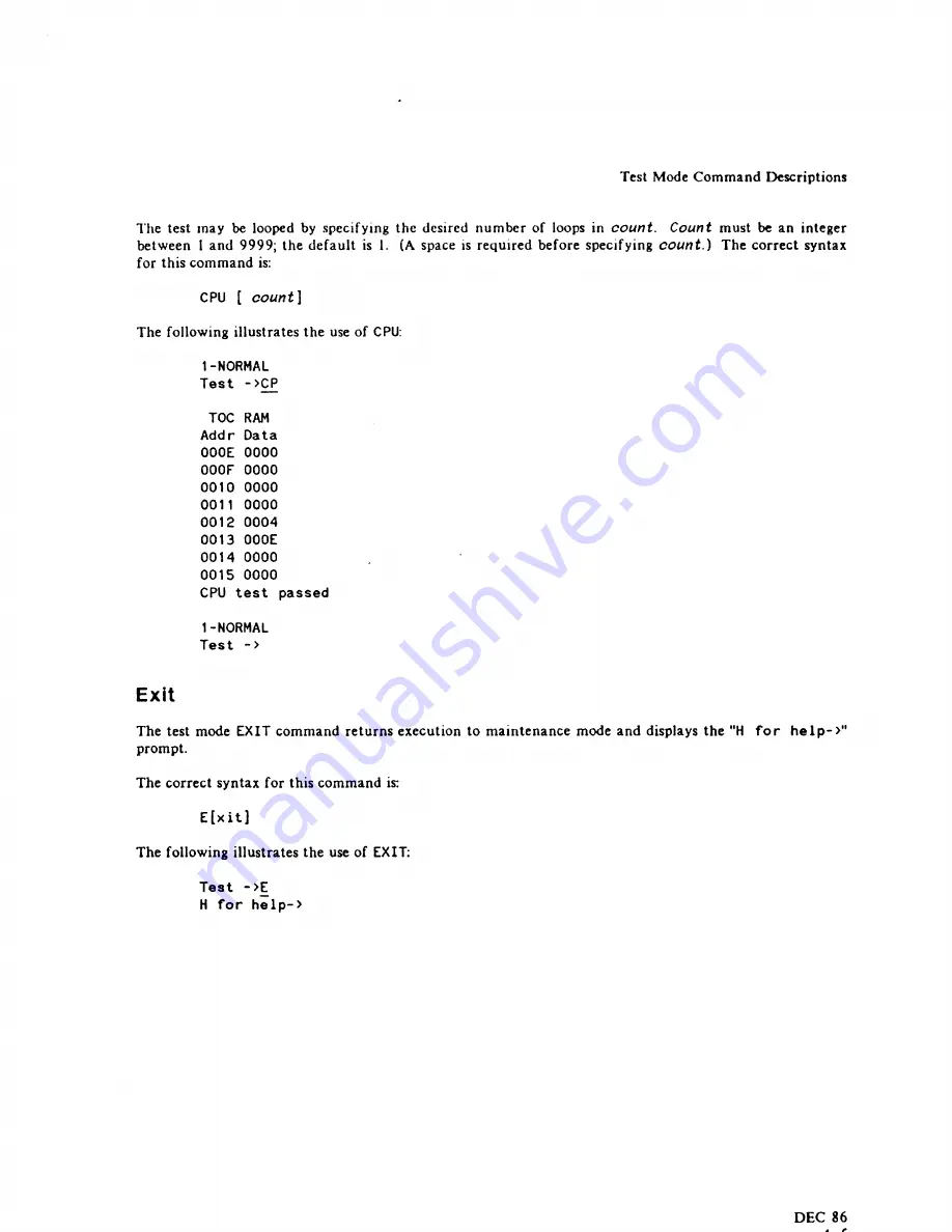 HP MICRO 3000 Diagnostic Manual Download Page 25