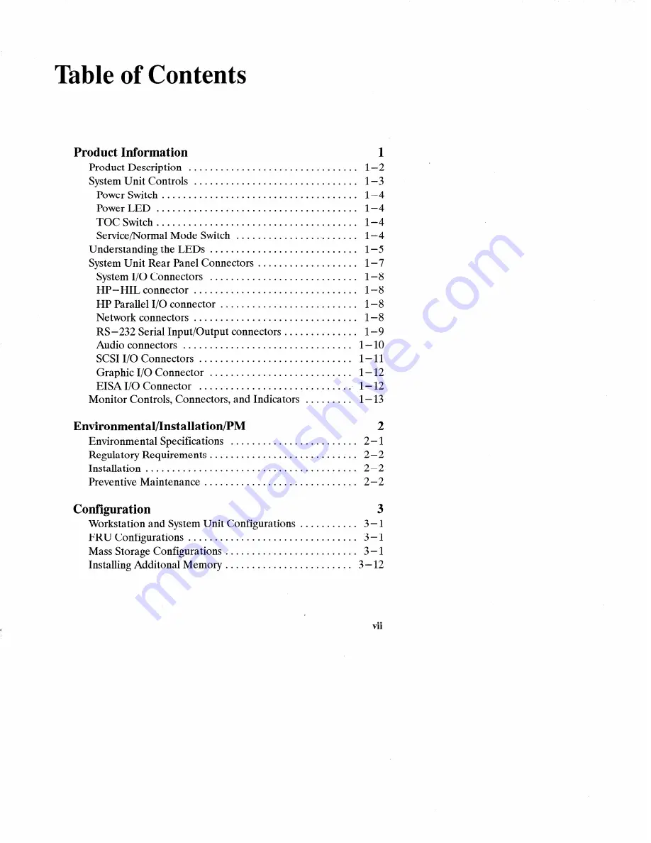 HP Model 735cL - Workstation Manual Download Page 7