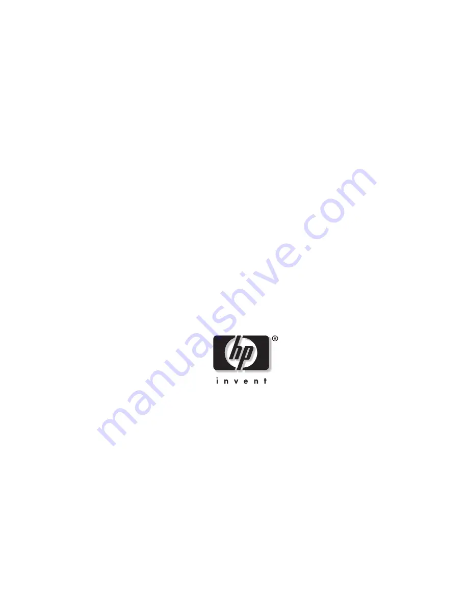 HP MSA 30 User Manual Download Page 1