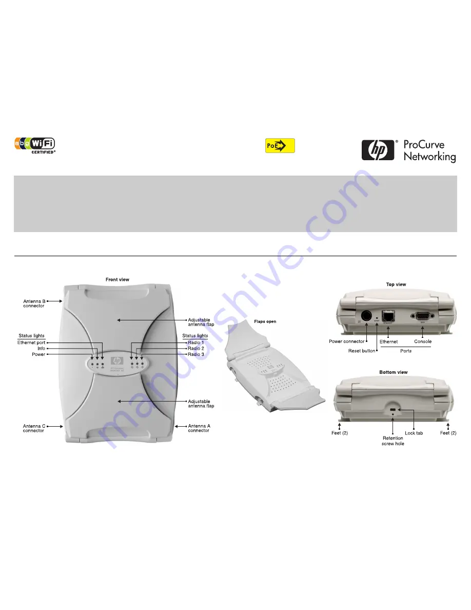 HP MSM335 Quick Start Manual Download Page 1