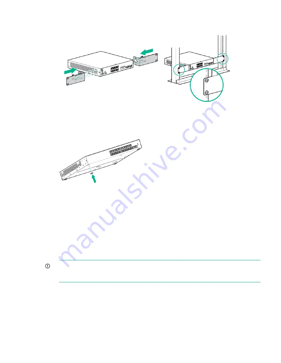 HP OfficeConnect 1850 24G 2XGT Series Quick Setup Manual And Safety/Regulatory Information Download Page 5