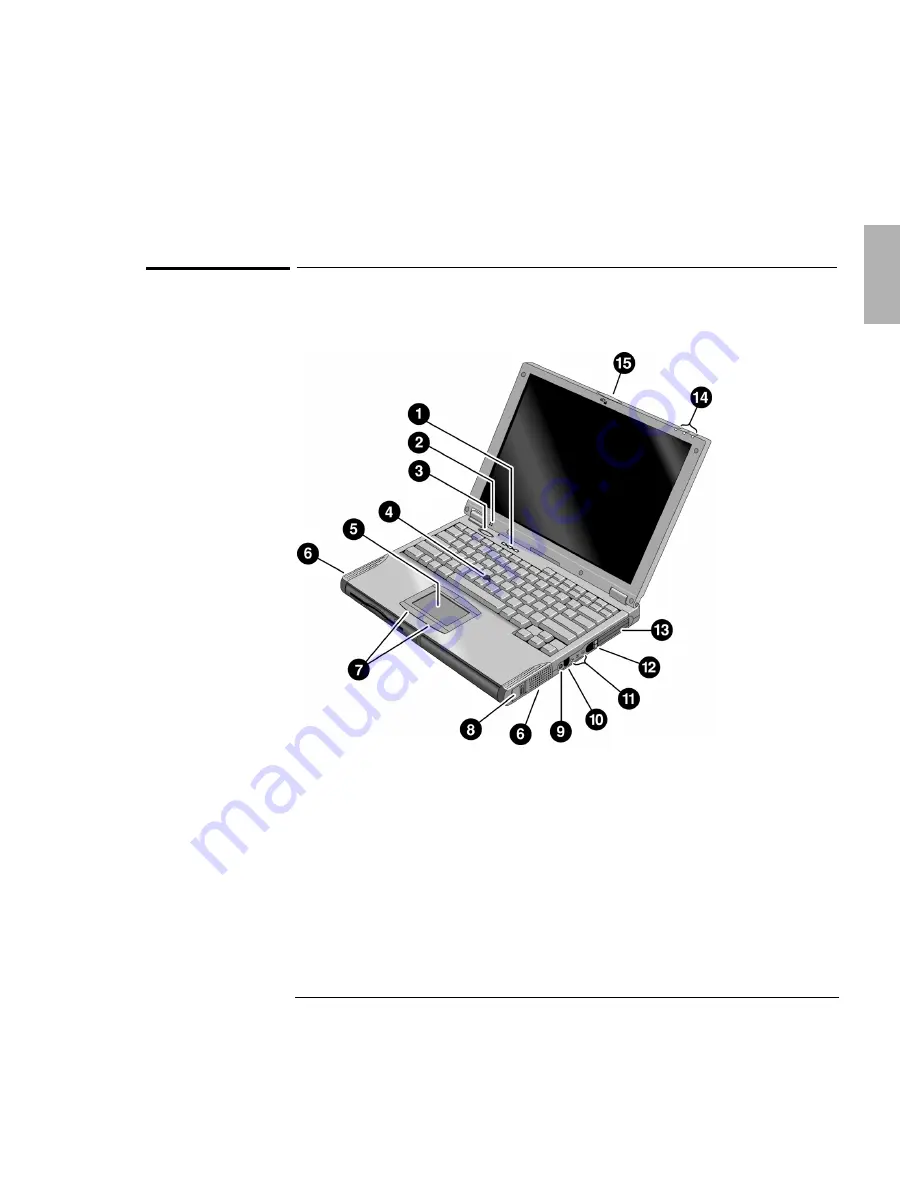 HP OmniBook 4100 Reference Manual Download Page 13