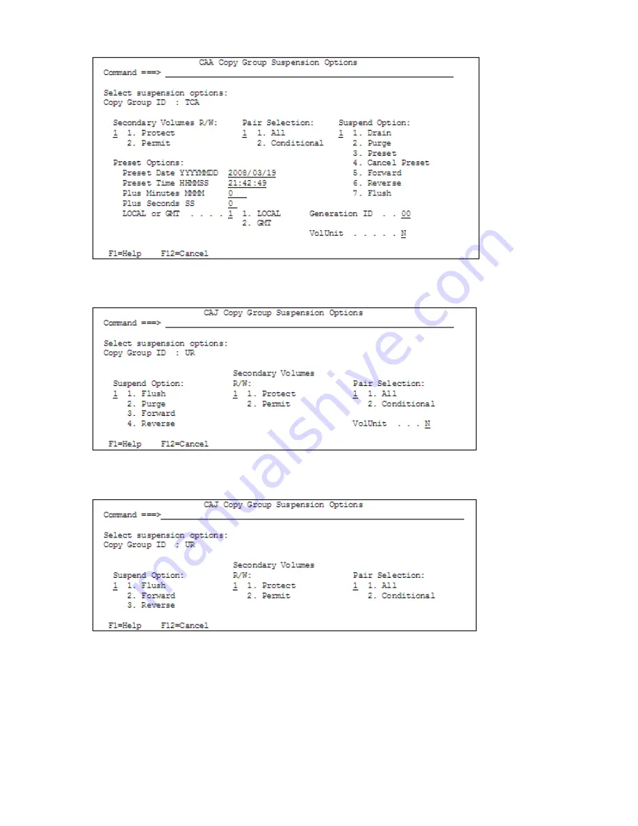 HP P9000 Reference Manual Download Page 162