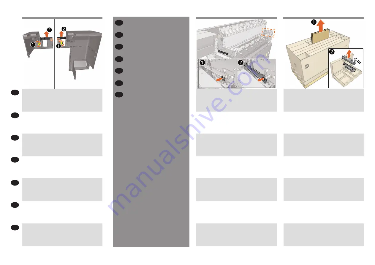 HP PageWide XL Assembly Instructions Manual Download Page 5