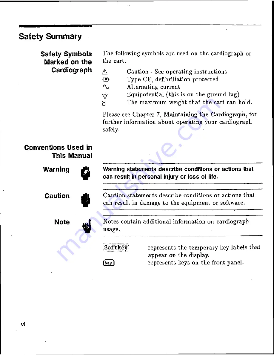 HP Pagewriter XLi M1700A Operating Manual Download Page 4