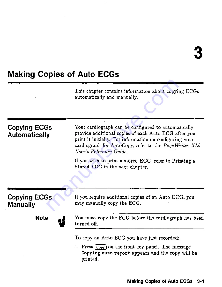 HP Pagewriter XLi M1700A Operating Manual Download Page 30