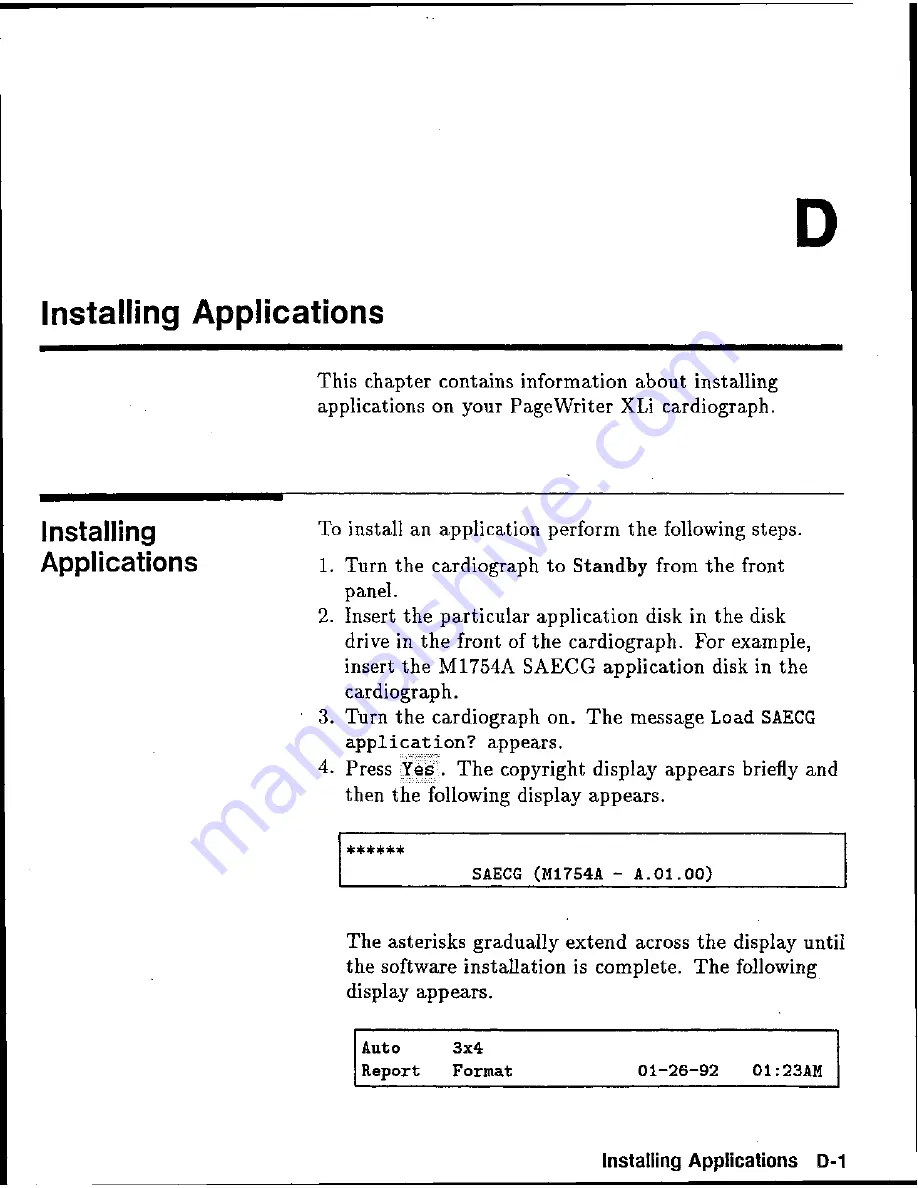 HP Pagewriter XLi M1700A Operating Manual Download Page 79