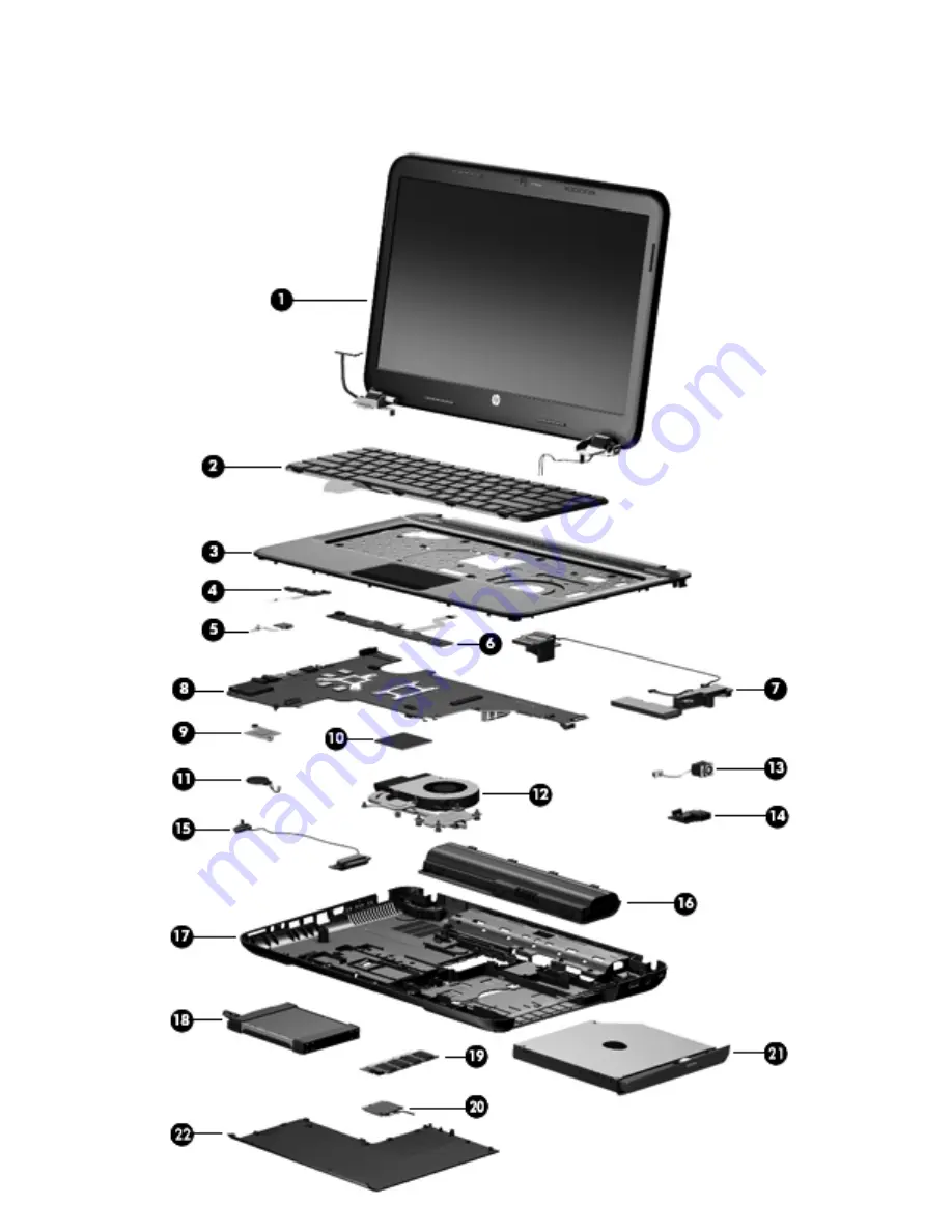 HP PAVILION G6 Maintenance And Service Manual Download Page 27