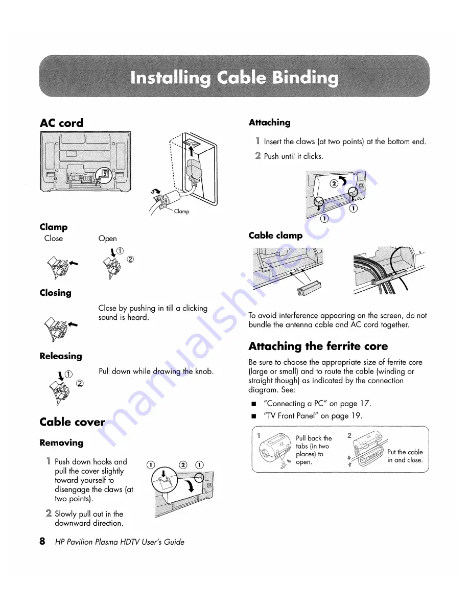 HP Pavilion PL4200N User Manual Download Page 17