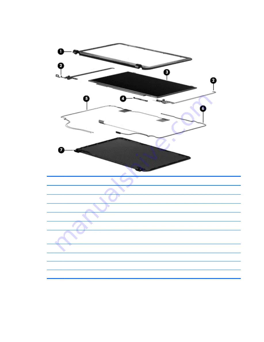 HP Pavilion TouchSmart 15 Sleekbook Maintenance And Service Manual Download Page 35