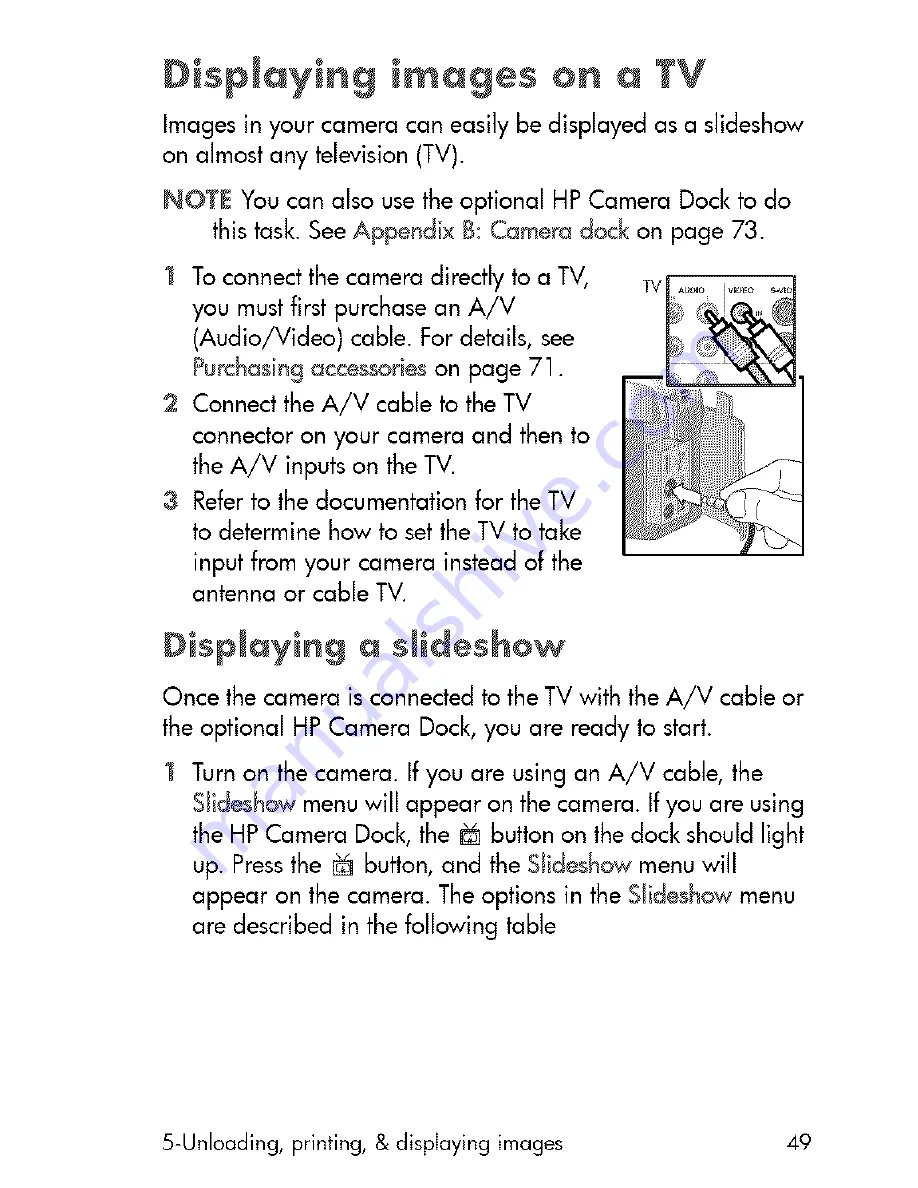 HP Photosmart 720 Series Скачать руководство пользователя страница 49