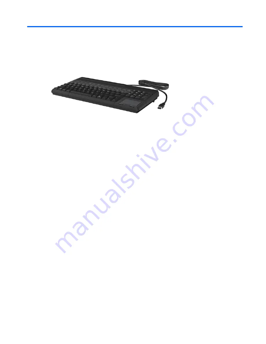 HP POS Keyboard User Manual Download Page 7