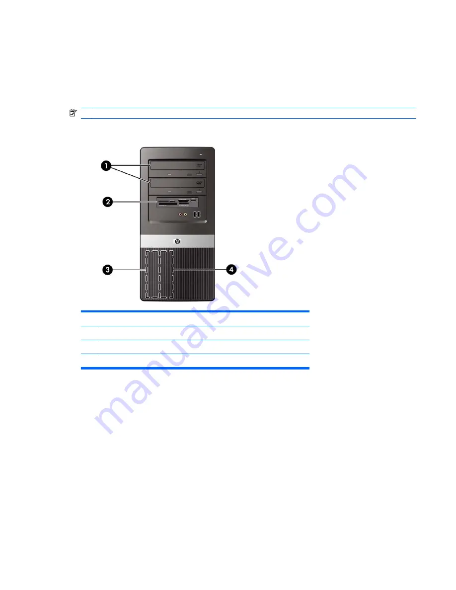 HP Pro 2000 - Microtower PC Hardware Reference Manual Download Page 19