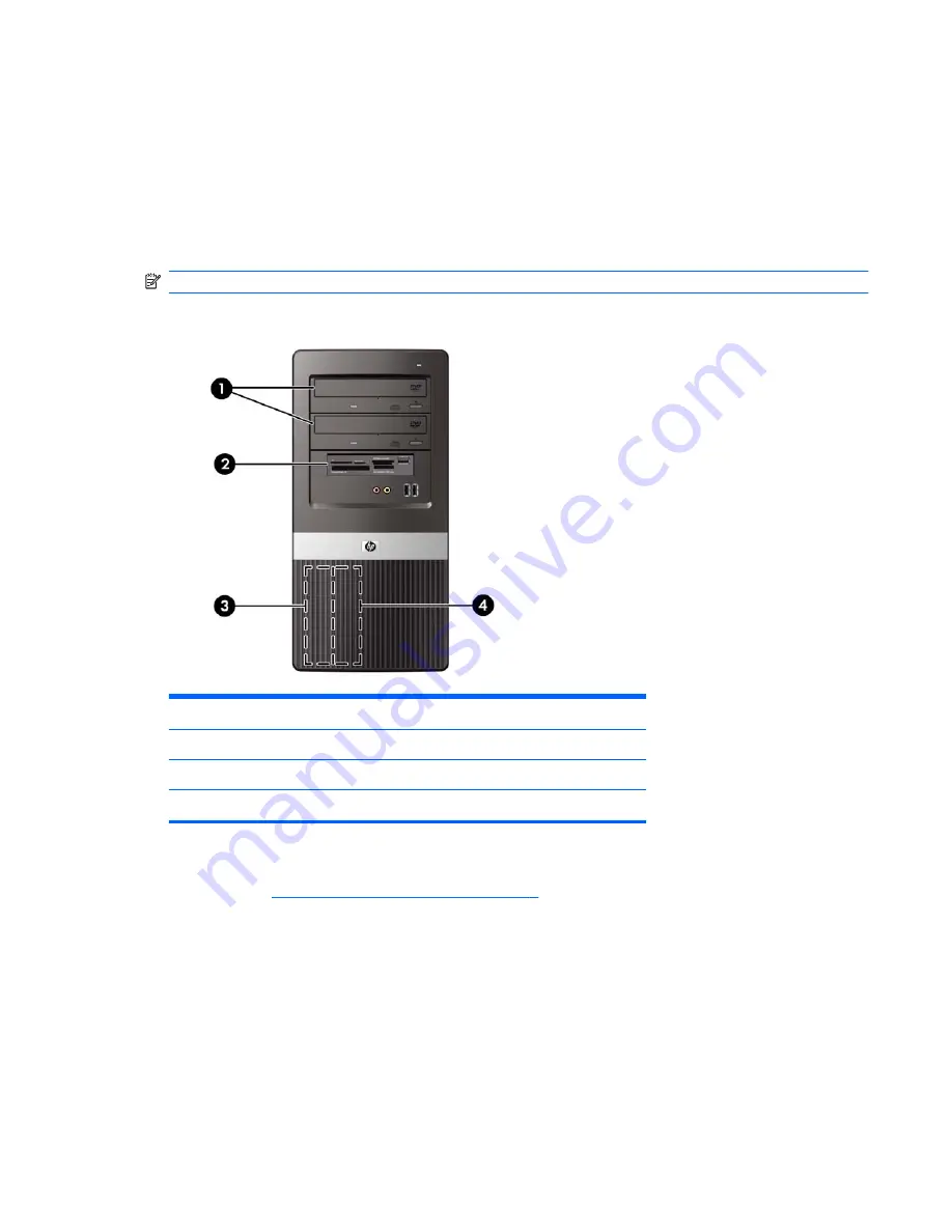 HP Pro 3125 - Minitower PC Maintenance & Service Manual Download Page 73