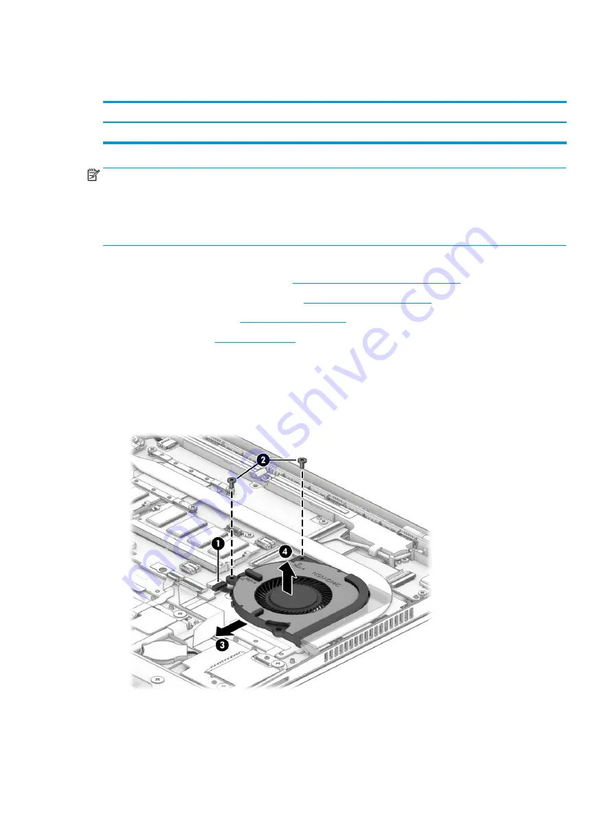 HP ProBook 430 G7 Maintenance And Service Manual Download Page 55