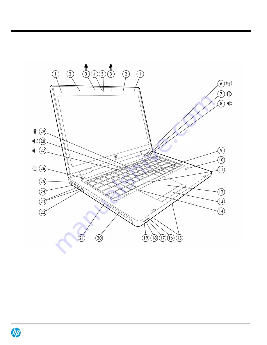 HP ProBook 6465b Скачать руководство пользователя страница 1