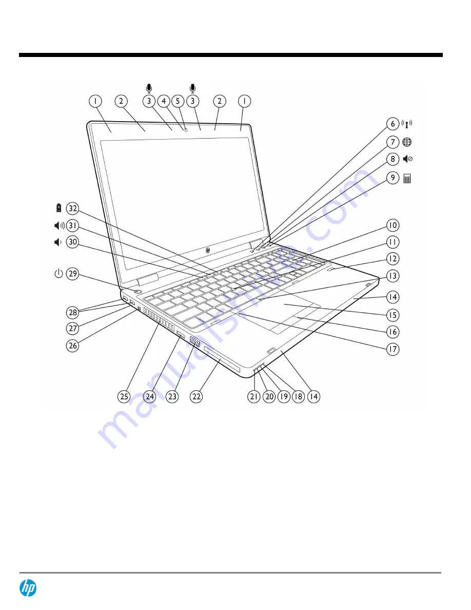 HP ProBook 6465b Скачать руководство пользователя страница 4