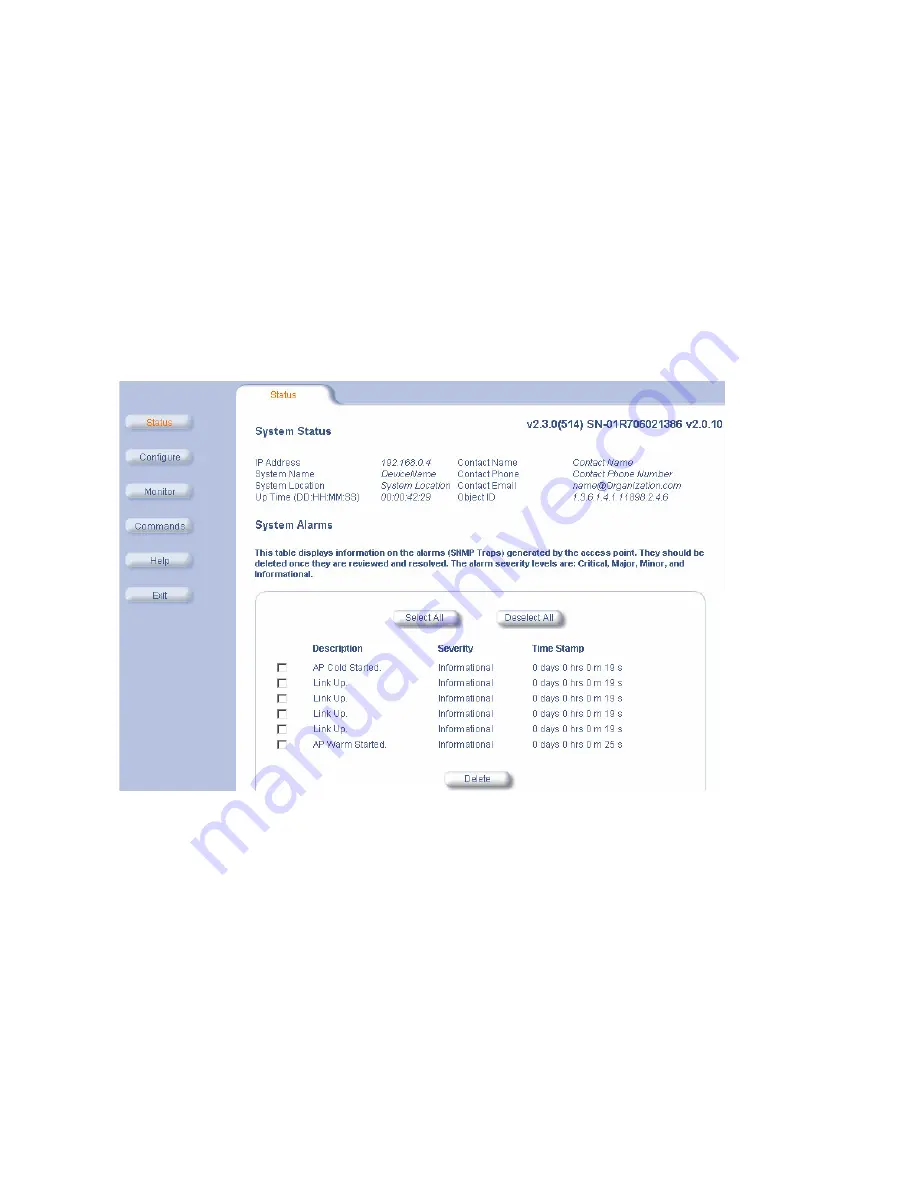 HP ProCurve 520wl User Manual Download Page 42