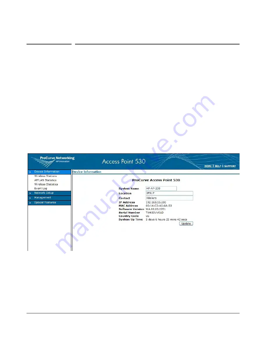 HP ProCurve 530 NA Management And Configuration Manual Download Page 59