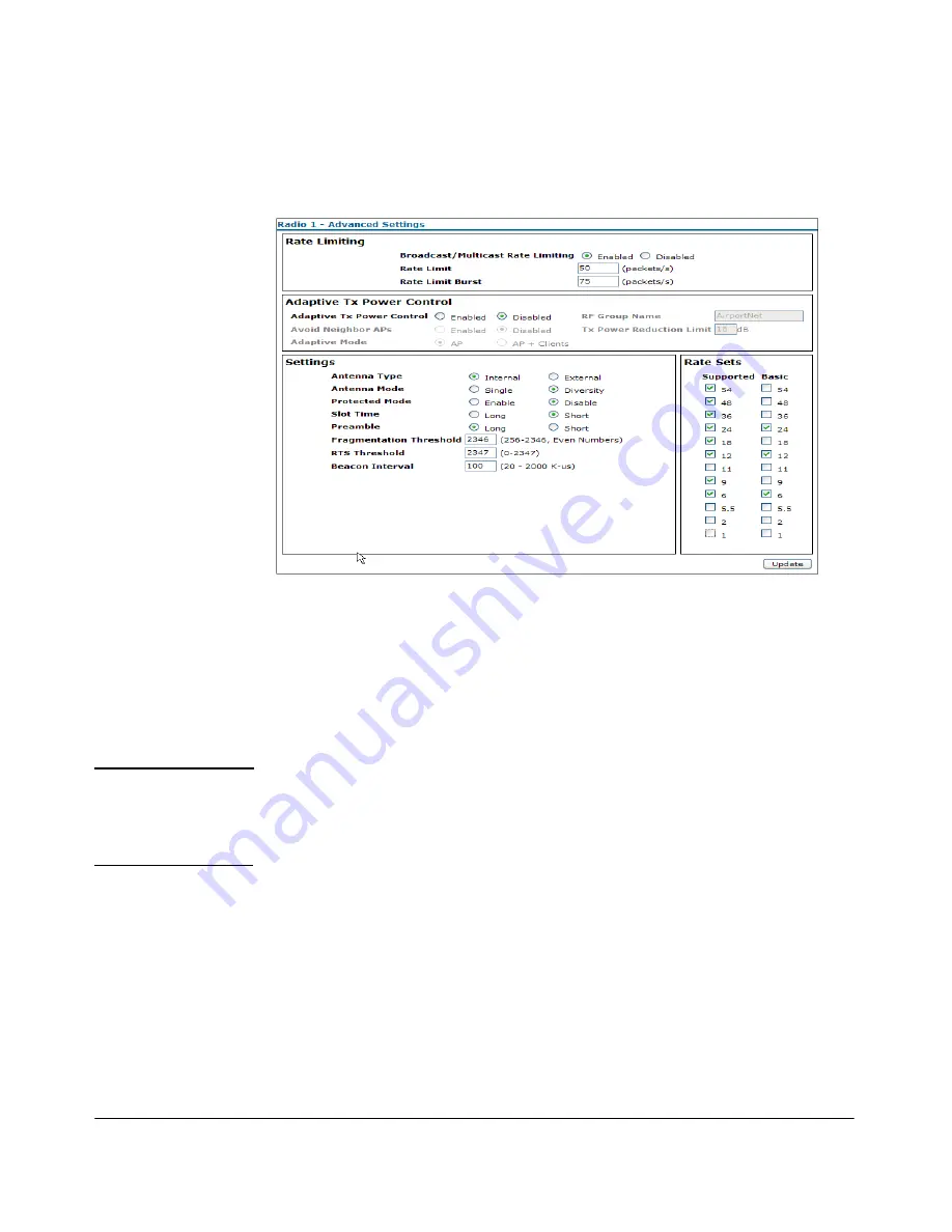 HP ProCurve 530 NA Management And Configuration Manual Download Page 172