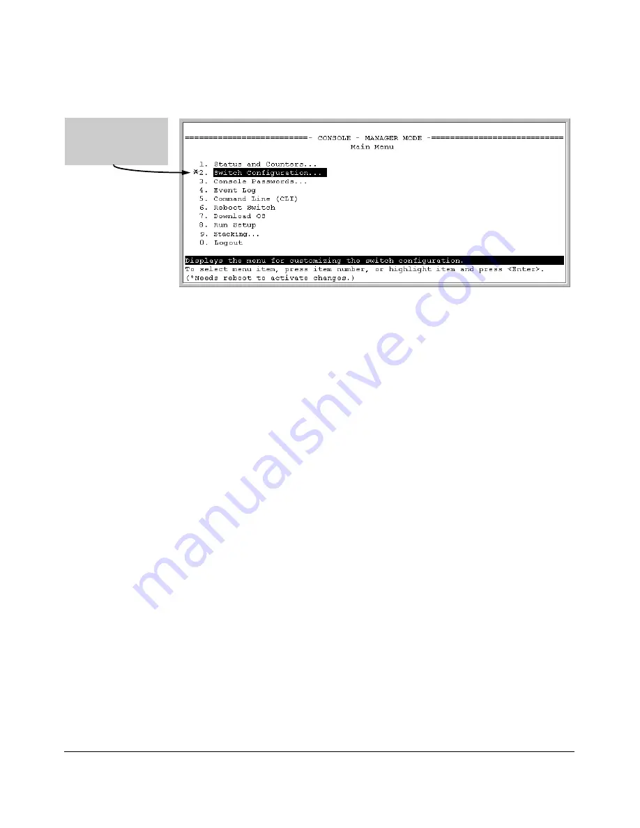 HP ProCurve 6108 Management And Configuration Manual Download Page 40