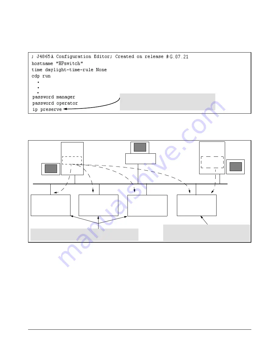 HP ProCurve 6108 Management And Configuration Manual Download Page 147