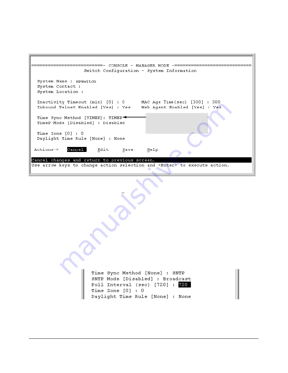 HP ProCurve 6108 Management And Configuration Manual Download Page 156