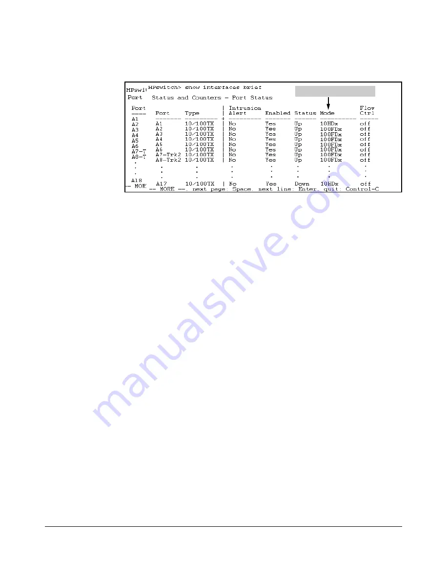 HP ProCurve 6108 Management And Configuration Manual Download Page 182