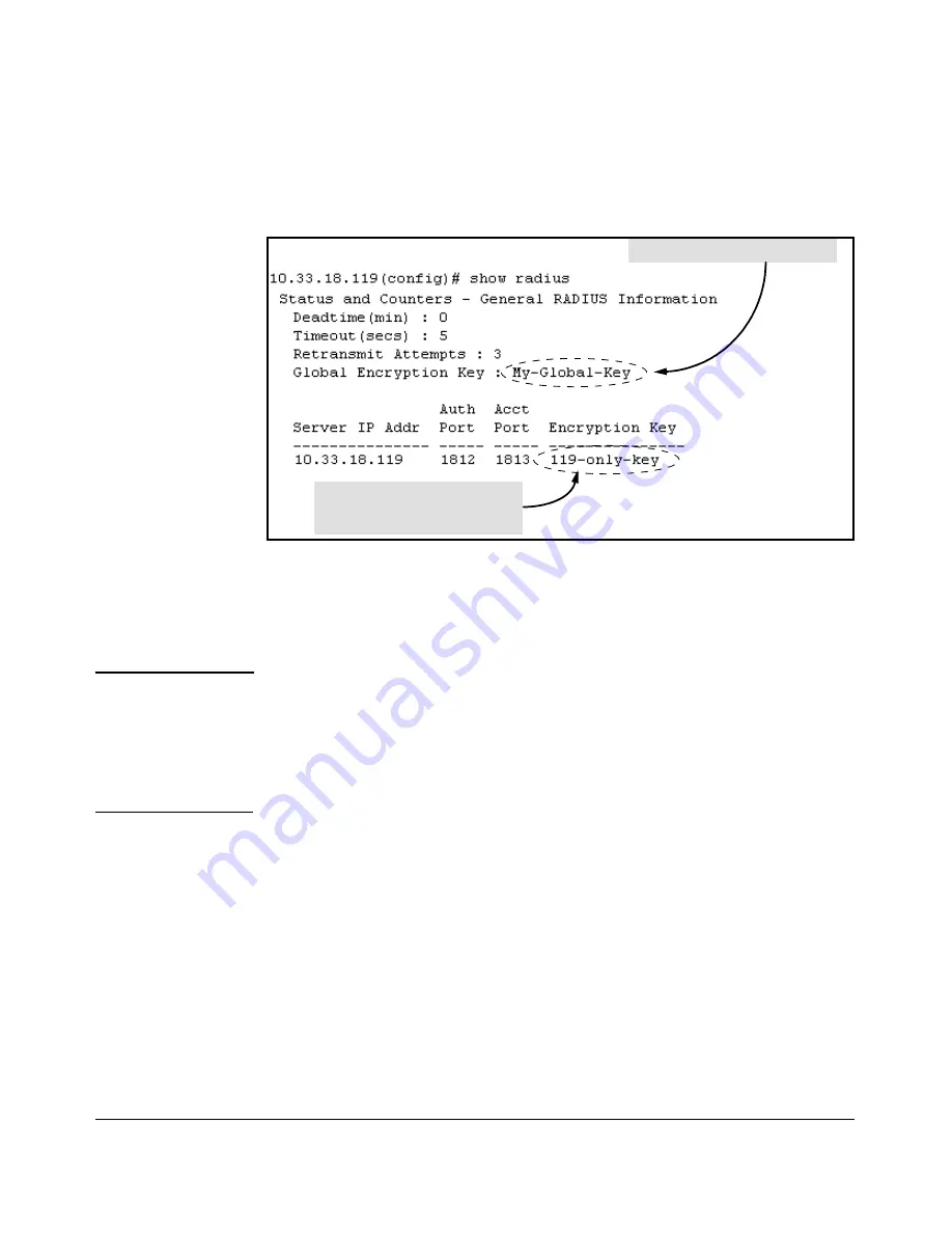 HP ProCurve 6108 Management And Configuration Manual Download Page 491