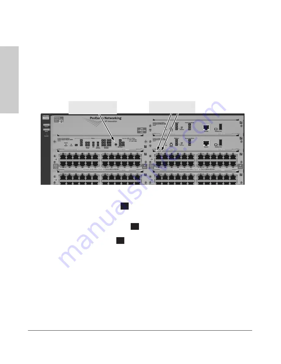 HP ProCurve 8212zl Series Installation And Getting Started Manual Download Page 20