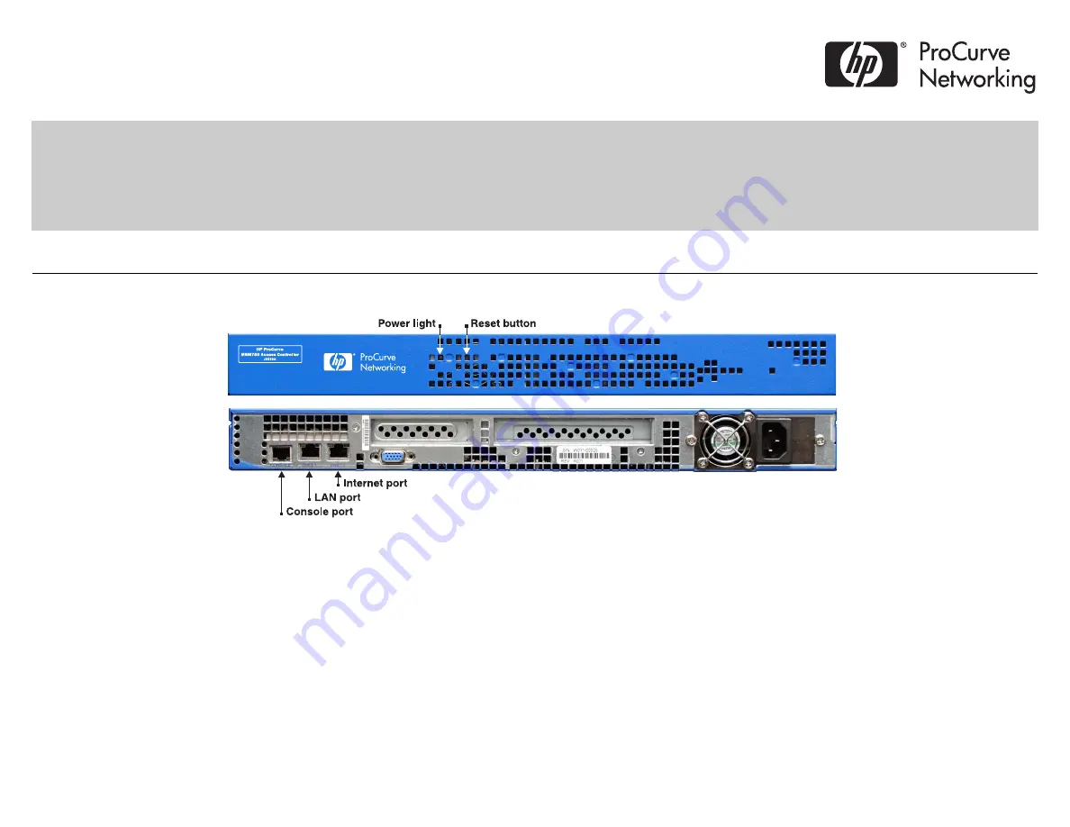 HP ProCurve MSM750 Скачать руководство пользователя страница 1