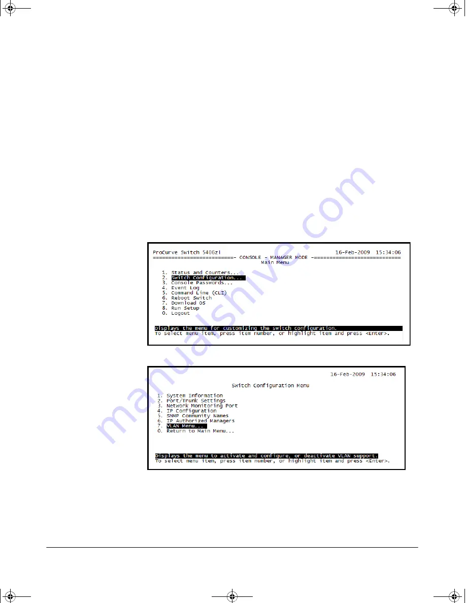 HP ProCurve MSM765zl Installation And Getting Started Manual Download Page 18