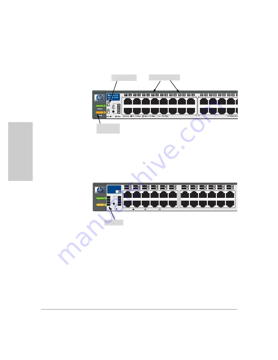 HP ProCurve Series 2600 Installation And Getting Started Manual Download Page 30