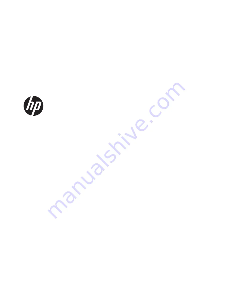 HP ProDesk 400 G1 Maintenance And Service Manual Download Page 1